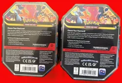2 x Pokemon MEGA CHARIZARD TINS Factory sealed NEW - Image 2