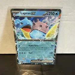 Pokemon TCG Lapras Ex 022/088 Perfect Order Double Rare Holo NM - Image 1