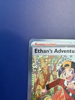 Pokemon TCG Ethan's Adventure 236/182 Destined Rivals SIR - Pack Fresh - Image 3