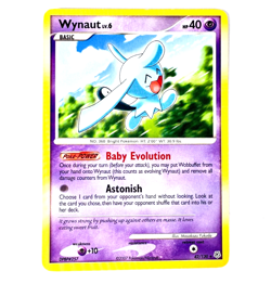 Wynaut 42/130 Rare Diamond & Pearl Pokemon Card Regular Non Holo LP - Image 1