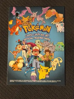 Pokemon Topps TV Animation Edition Checklist Checklist - NM - Image 1
