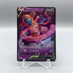 Pokemon TCG Deoxys V Sword & Shield SWSH266 Holo Promo - Image 1