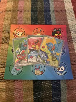 Pokemon TCG First Partner Illustration Collection Series 1 Kanto GEN 1 Set - Image 1