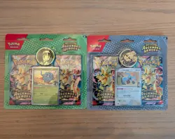 2 Pokemon TCG ME2.5 Ascended Heroes 2-Pack Blister Bundle Larry Erika Sealed New - Image 1