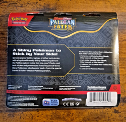 LOT of 2 Pokemon Paldean Fates Tech Sticker Packs Greavard 6 Boosters 190302.6 - Image 3