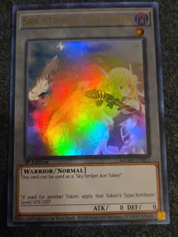 Token: Sky Striker Ace - MAMA-EN013 - Ultra Rare - 1st Edition Near Mint Yugioh! - Image 1