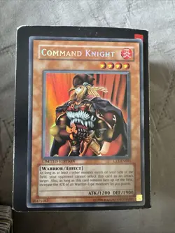 Yu-Gi-Oh Command Knight CT1-EN003 Secret Rare Limited Edition - Image 1