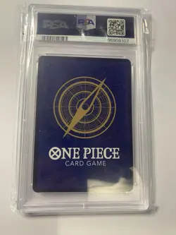2022 ONE PIECE OP01-ROMANCE DAWN ALTERNATE ART-ERRATA #016 NAMI PSA 10 - Image 2