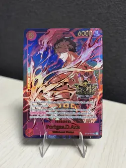 Portgas.D.Ace (Japanese Version 3rd Anniversary Set) ST15-005 One Piece ENGLISH - Image 1