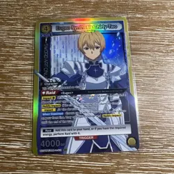 Eugeo Synthesis Thirty-Two UE07BT/SAO-1-018 Union Arena Foil NM - Image 1