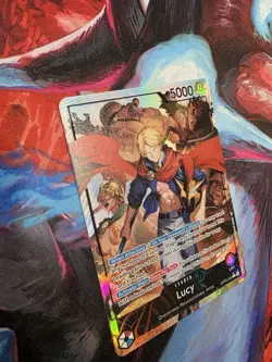 One Piece CCG Lucy OP15-002 Leader Alternate Art Holo Card 5000 Power - Image 4
