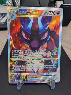 Lucario VSTAR SWSH291 SWSH: Sword & Shield Promo Cards Holo - Image 1