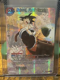 Dragon Ball Super Card Game Kakarot FHistory of Son Goku DB3-127 Foil Near Mint - Image 1