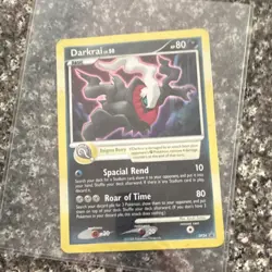 6- Pokemon TCG Darkrai DP24 Diamond & Pearl Promo Holo Card English 2008 - Image 1