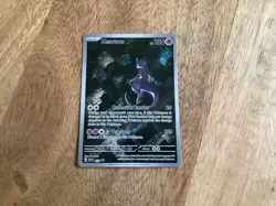Pokemon Card - Mewtwo Scarlet & Violet Promo 052 Holo Illustration Rare - Image 1