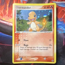 Pokemon TCG Charmander 113/112, Charmeleon 110/109 Card Lot 2004 (2 Cards) - Image 3