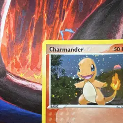 Pokemon TCG Charmander 113/112, Charmeleon 110/109 Card Lot 2004 (2 Cards) - Image 4