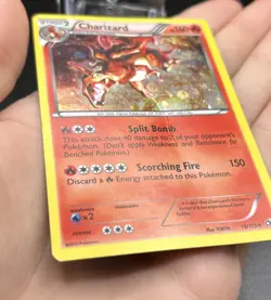 Pokemon TCG Charizard 19/113 Legendary Treasures Rare Cosmos Holo Foil Card 2013 - Image 3