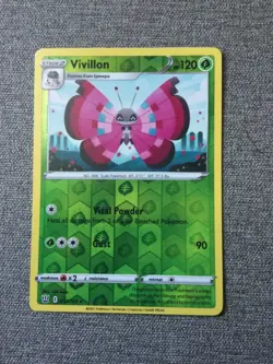Vivillon 13/163 Battle Styles Reverse Holo Rare Pokemon Card TCG 013/163 Pokemon - Image 1