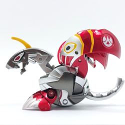 Bakugan Pyrus Helios MK2 850G Custom Anime Color Metallic w/Gate card #94 - Image 5