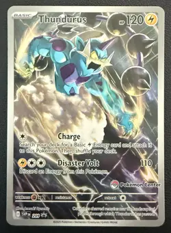 Thundurus - 209 (Pokemon Center Exclusive) 209 Sv: Scarlet & Violet Promo Cards - Image 1