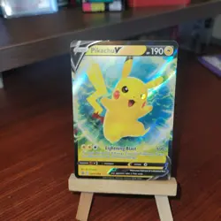 Pikachu V - Promo Holo SWSH: Sword & Shield Promo Cards SWSH198 NM Pokemon TCG - Image 4