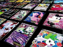 Pokemon Card Lot 100 Official TCG Cards Ultra Rare Included EX GX V MEGA + HOLOS - Image 3