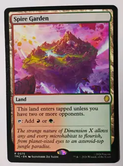 Spire Garden MTG, Teenage Mutant Ninja Turtles Eternal, Rare, Regular, NM - Image 1