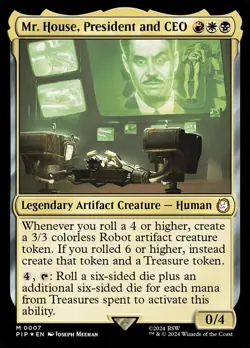 [NM] Mr. House, President and CEO - Foil - Image 1
