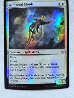 Githzerai Monk 20/361 Foil Commander Legends: Battle for Baldur's Gate - Image 2