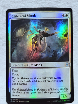 Githzerai Monk 20/361 Foil Commander Legends: Battle for Baldur's Gate - Image 3