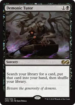 1 x Demonic Tutor - Ultimate Masters - NM-Mint - MTG - Image 1