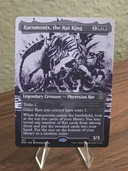 MTG Karumonix, the Rat King (Showcase) Phyrexia: All Will Be One Regular - Image 1