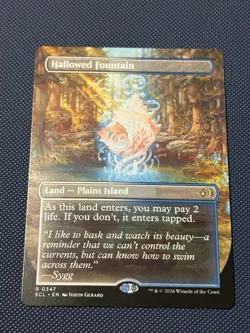 Hallowed Fountain (Borderless) Lorwyn Eclipsed Regular - Image 1