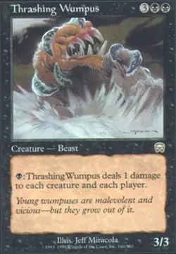1 x Thrashing Wumpus - Mercadian Masques - NM-Mint - MTG - Image 1