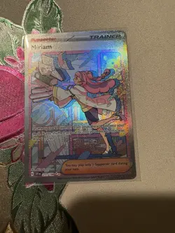 Pokemon Scarlet & Violet Base #251 Full Art Special Illustration Rare Miriam NM - Image 1