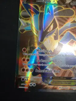 Pokemon TCG Lucario Furious Fists 107/111 Holo Full Art Mint Complete Set Of 3 - Image 4