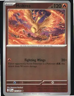 Moltres 014/094 Rare Phantasmal Flames Pokemon Reverse Holo Near Mint - Image 1