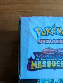 Pokemon Twilight Masquerade Half Booster Box - Small Rip In Seal - Image 2