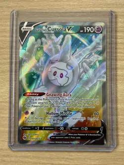 Galarian Cursola V 071/073 Pokemon Champion's Path 2020 Ultra Rare - NM / M - Image 4