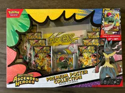 Pokemon TCG Ascended Heroes Lucario/Gardevoir Premium Poster Collection Boxes - Image 2