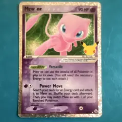 The Pokemon Company Mew ex Celebrations Classic Collection Holo 88/92 English 9… - Image 1