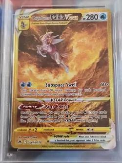2023 Pokemon SWSH Origin Form Palkia VSTAR #GG67 Crown Zenith PSA 9 - Image 3