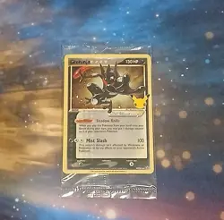 SEALED Greninja Gold Star SWSH144 25th Anniversary Celebrations Promo Card Holo - Image 2