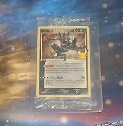 SEALED Greninja Gold Star SWSH144 25th Anniversary Celebrations Promo Card Holo - Image 4
