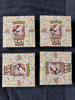 151 Japanese Booster Box SV2a Scarlet Violet Pokemon TCG US Seller x4 Sealed - Image 1