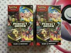 Pokemon TCG 2x Perfect Order Booster Bundle Sealed - Damaged Read Descriptions - Image 1