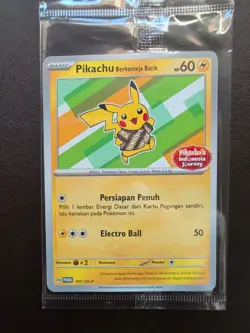 Pikachu Batik 191/SV-P Indonesia Journey Pokemon Promo MINT US SHIP - Image 1