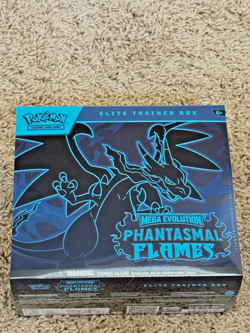 Pokemon TCG Mega Evolution Phantasmal Flames Elite Trainer Box ETB SEALED NEW! - Image 1
