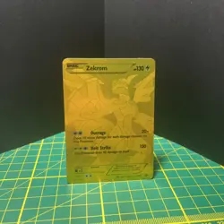 Pokemon TCG Zekrom Legendary Treasures 115/113 Holo Secret Rare - Image 1